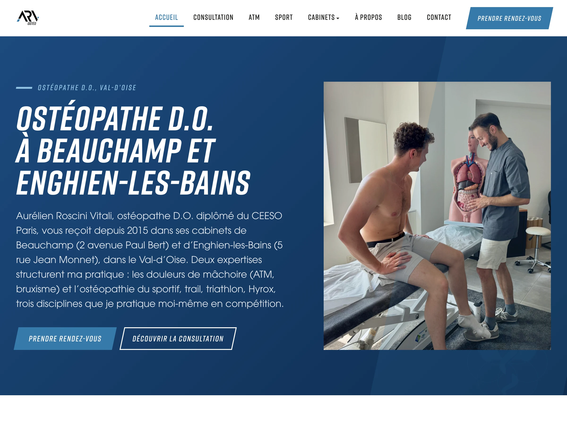 Site ARV Ostéo